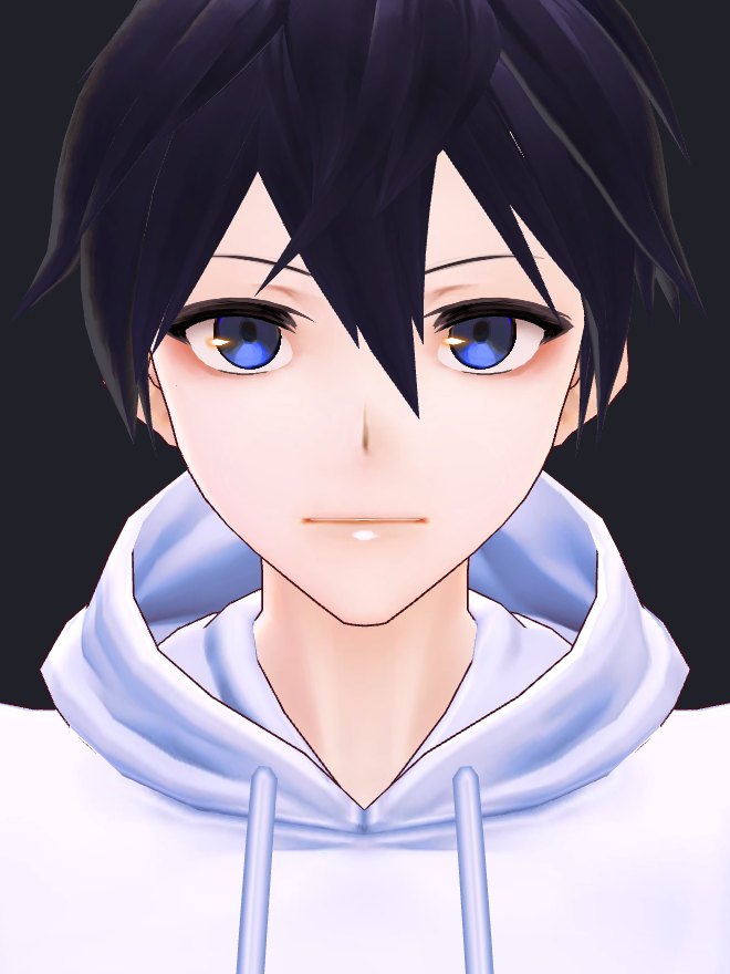 Personnage 3D stylisé de démonstration